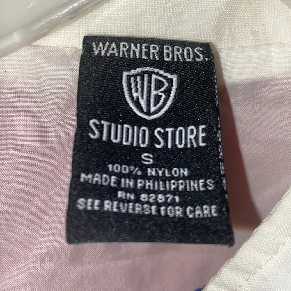 Space Jam Jordan Warner Brothers sz S lightweight Windbreaker Jacker 1996 - Picture 8 of 11